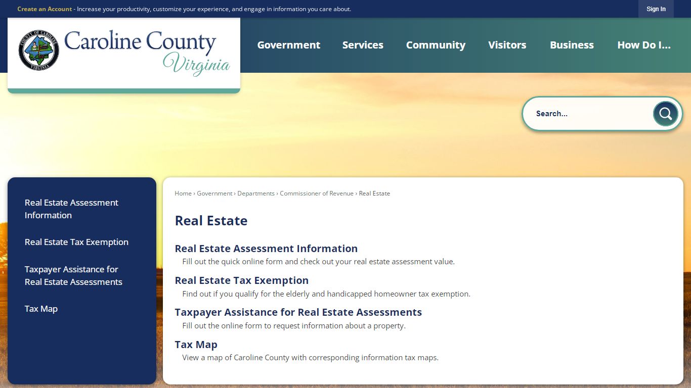 Real Estate | Caroline County VA